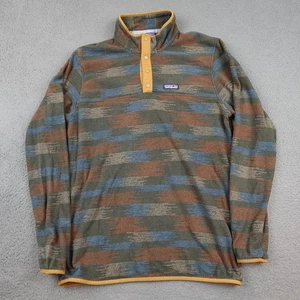 Patagonia Micro D Fleecepullover Snap T Herren Large grün heimische Samen - Bild 1 von 12