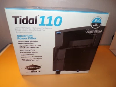 Seachem Tidal 110 Aquarium Power Filter for Aquariums up to 110 Gallons (400L) - Image 1 of 2