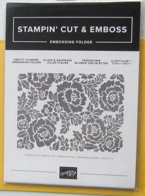 STAMPIN' UP Prägeschablone /  Embossing folder ---Blumen und Blätter - Bild 1 von 2