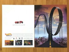 Hot Wheels: Turbo Racing PS1 N64 1999 Vintage Print Ad/Poster Official Game Art