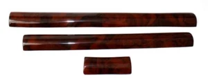 SET 3 PEZZI LEGNO RADICE LEGNO MERCEDES R129 CRUSCOTTO - Foto 1 di 4