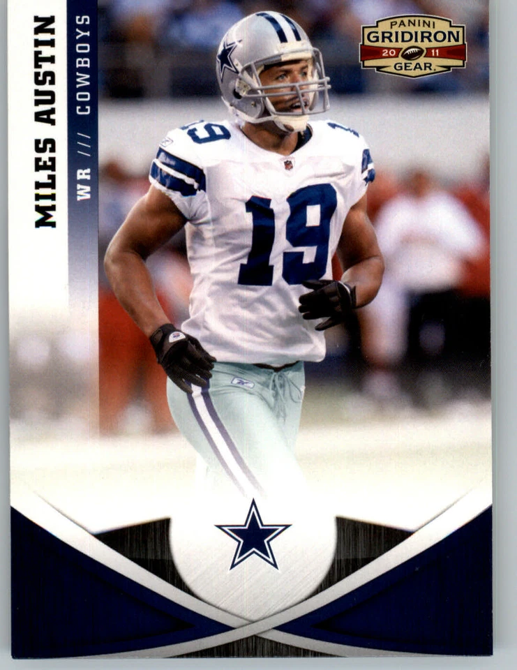 2011 Panini Gridiron Gear #84 Miles Austin - Dallas Cowboys - Image 1 of 2