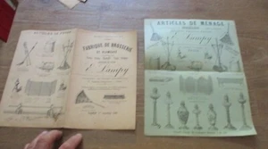 Ancien Catalogue Brosse Lampy Lampe a Huile Moulin Café Rechaud Cafetière Broc 2 - Imagen 1 de 2