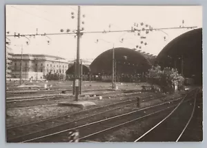 Mailand Milano Italien 1954 - Bahnhof - Altes Foto 1950er - Bild 1 von 2