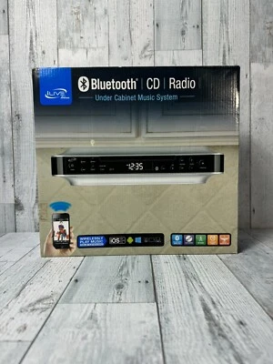 NEW iLive Bluetooth Under Cabinet Wireless Radio Music System Timer Light - Image 1 of 4