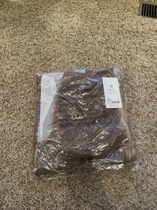 NEW! $119 Athleta NWT Retroplush Velvet Straight Leg Pant Size Medium Brown - Picture 1 of 7