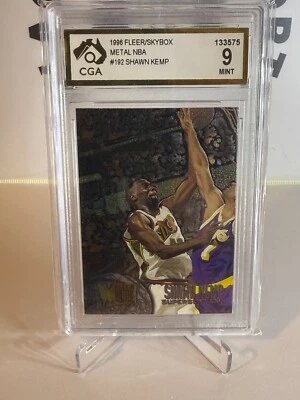 1995-96 Fleer Metal #192 Shawn Kemp card, Seattle Supersonics - image 1 of 2
