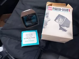 ¡Visor de diapositivas vintage GAF Pana-Vue 1 luz 2x2! ¡En caja!¡! - Imagen 1 de 7