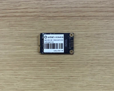 Ortial SSD Solid State drive mSATA 128GB Installed Windows 11 Pro 64bit - Image 1 of 4