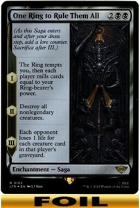 1x - One Ring to Rule Them All - FOIL - Herr der Ringe - NM MTG - Bild 1 von 1