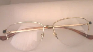 Gucci GG0580O 001 randloser Cateye Rahmen 55 □15 145 Gold schwarz - Bild 1 von 9
