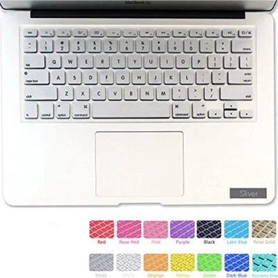Silicone Keyboard Skin Cover For Apple Macbook Pro 13" 15" Retina Air 11"✔ - Image 1 of 4