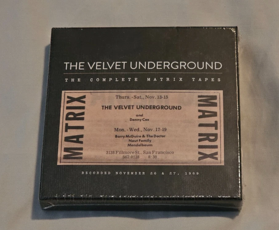 STILL SEALED Velvet Underground Matrix CD box set -- Out of Print --- VERY RARE! - Image 1 of 2