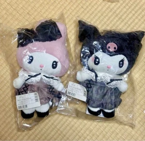 Sanrio Midnight Melokuro Kuromi My Melody Lolita Plüsch Set Japan Edition NEU - Bild 1 von 4