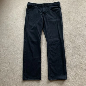 Pantalones Adriano Goldschmied AG THE PROTEGE Talla 36x34 (37x31) Azul Hecho en EE. UU. Elástico - Imagen 1 de 14