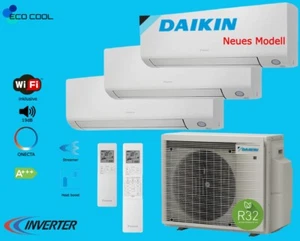 DAIKIN Perfera FTXM Trio 2x2+3,5kW Klimaanlage Multisplit Klimagerät WIFI - Bild 1 von 13