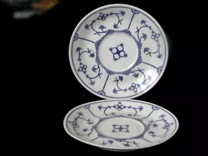 2 grandi piattini per tazze caffè indiano blu jäger saks blu Ø 16 cm - Foto 1 di 3