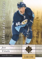 2011-12 Ultimate Collection Hockey #105 Joe Vitale RC /399