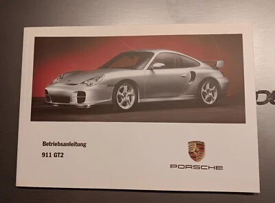 1PORSCHE Original- Bedienungs/Betriebsanleitung  911 GT2 Sammlungsauflösung Top - Bild 1 von 4