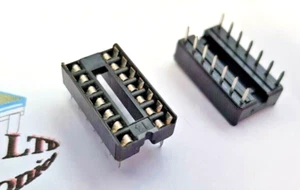 14 WAY IC SOCKET STAMPED & FORMED .3 X2 PCS - Picture 1 of 1