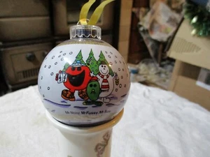 Vintage Swan Mr Men Rodger Hargreaves Christmas Tree Bauble Decoration - Picture 1 of 8