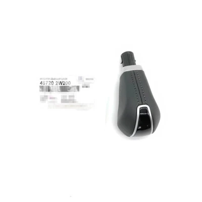 Palanca de cambios de cuero 46720-2W200 para Hyundai Santa Fe 2013-2020 Foto 1 de 4