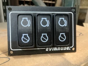 NEW OMC Outboard, Triple Engine Switch P# AD-466-031 - Picture 1 of 2