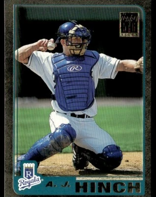 2001 Topps Traded & Rookies Gold A.J. Hinch /2001 Kansas City Royals #T157 - Image 1 of 2