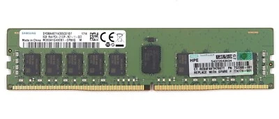 Memoria de servidor Samsung 8 GB 1Rx4 PC4-2133P-RC1-11-DC0 ECC REG M393A1G40EB1-CPB0Q Foto 1 de 3