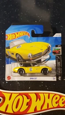 Hot Wheels - BMW 507, Bright Yellow, Short Card.  Lots More NEW Models Listed!! - Image 1 of 4
