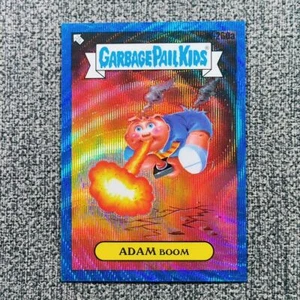 2024 Topps Chrome 7 Garbage Pail Kids #W-260a Adam Boom Blue Wave /75 - Picture 1 of 2