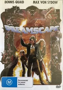 DVD NEW: Dreamscape - 1984 Sci-fi Horror Adventure, Crime Solving Psychic Skills - Foto 1 di 4