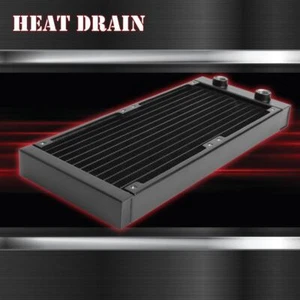 12 Pipe CPU Heat Sink Exchanger G1 / 4 Thread for PC CPU Computer (240mm) - Photo 1/7