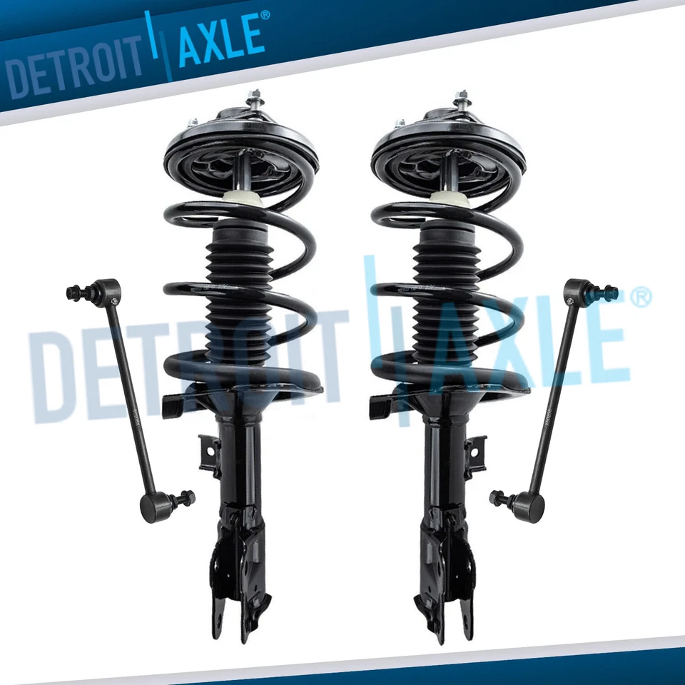 FWD Front Struts w/Coil Springs Sway Bars Kit for 2008 - 2011 Mitsubishi Lancer — 第 1/4 张图片