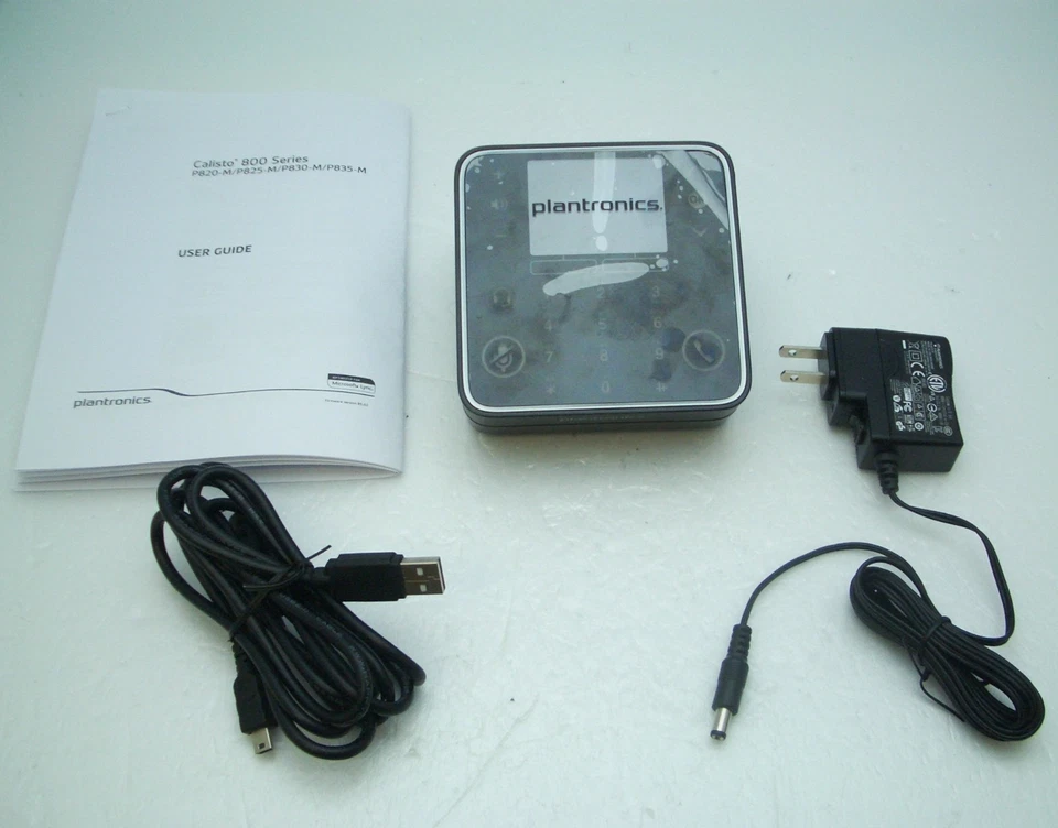 Plantronics P820-M Conferenza USB Vivavoce per Microsoft Lync - Lotto Confezione - Immagine 1 di 1