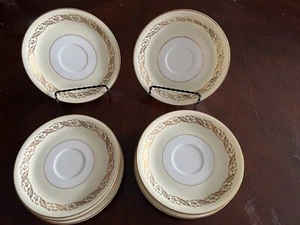 Noritake M China Gold Leaf & Berries - Saucers - Picture 1 of 5