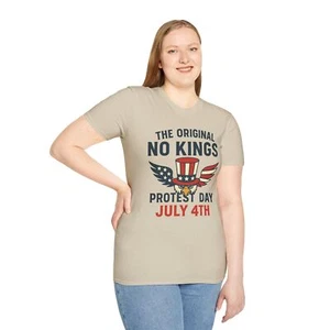 🎆 Camiseta The Original No Kings Protest Day - Camiseta Sass Funcionando el 4 de julio 🇺🇸 - Imagen 1 de 38