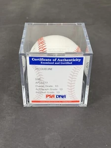 The Finest, Jacqueline Moore Wrestler Autograph  Baseball PSA Grade 10  Gem Mint - Picture 1 of 5