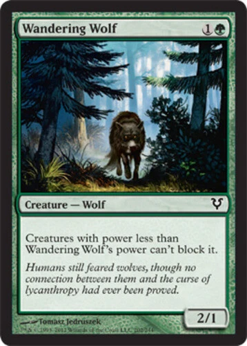 4x Wandering Wolf ~ Near Mint Avacyn Restored MTG Magic x4 4 UltimateMTG Playset - Image 1 of 1