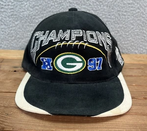 Cappello Vintage Green Bay Packers Adulto Nero Snapback Specialità Sportive Linea Pro - Foto 1 di 11