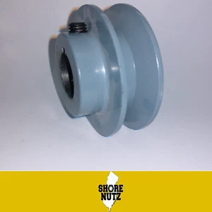 4" Cast Iron Pulley 7/8" BORE Sheave Single 1 Groove V Style A Belt 4L New 3.95" - Picture 1 of 1
