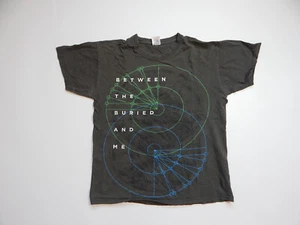 vintage between the buried and me metalcore rock band tee size medium - Picture 1 of 4