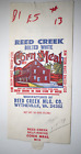 Vintage Paper Sack Bag - Reed Creek Mlg Co, Wytheville, Virginia, Cornmeal 1999
