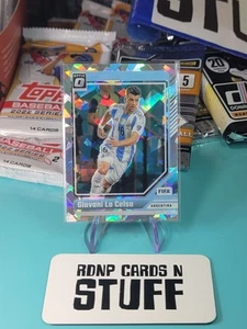 Giovani Lo Celso 2024-25 Donruss #72 Optic CRACKED ICE - Picture 1 of 2