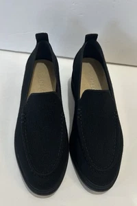 Rothy's Damen The Lug Loafer Onyx Schwarz Merinowollmischung Größe W7 - Bild 1 von 9