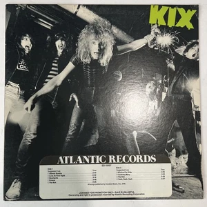Kix - Self Titled Lp Atlantic 1981 Promo vg+ - Picture 1 of 3