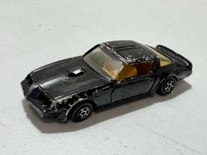 ERTL 1979-1981 PONTIAC FIREBIRD TURBO BLACK NO GOLD EAGLE 1/64 VINTAGE - Picture 1 of 5