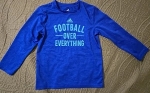 Adidas Climalite Long Sleeve Football Shirts Boys 7 - Picture 1 of 4