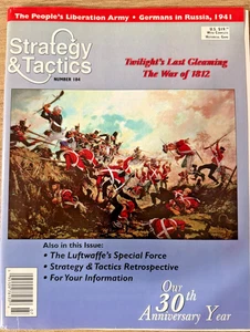 Strategy &Tactics #184: Twilight’s Last Gleaming--The War Of 1812 (Unpunched) - Picture 1 of 5