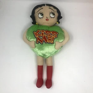 Muñeca de peluche Sugar Loaf Betty Boop Green Sweethearts Kiss Me 16" - Imagen 1 de 4